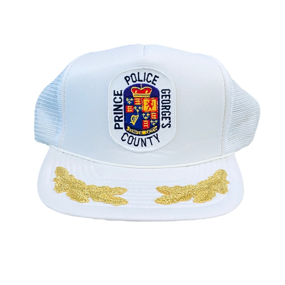 Vintage Prince George’s County Police Gold Leaf Snapback Hat